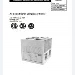 McQuay AGZ Series Datasheet